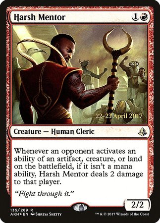 Harsh Mentor [Amonkhet Promos] | Exor Games New Glasgow