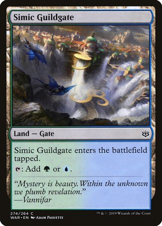 Simic Guildgate [War of the Spark] | Exor Games New Glasgow