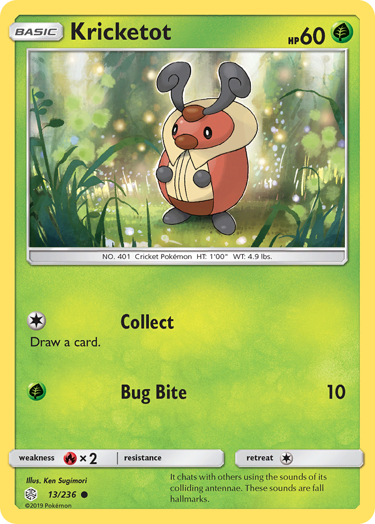 Kricketot (13/236) [Sun & Moon: Cosmic Eclipse] | Exor Games New Glasgow