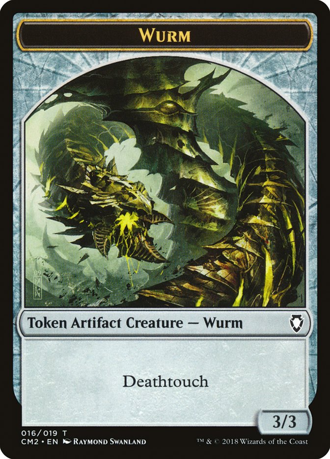 Wurm (Deathtouch) [Commander Anthology Volume II Tokens] | Exor Games New Glasgow