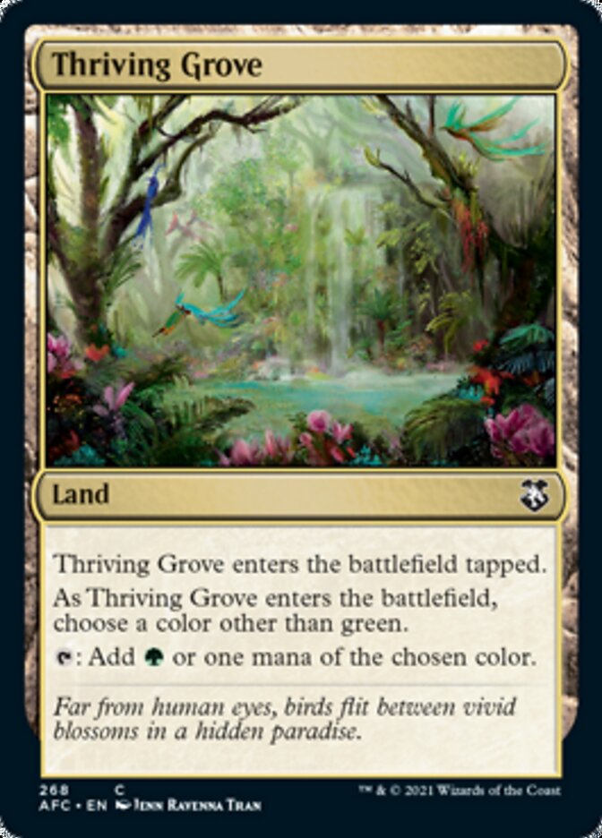 Thriving Grove [Dungeons & Dragons: Adventures in the Forgotten Realms Commander] | Exor Games New Glasgow