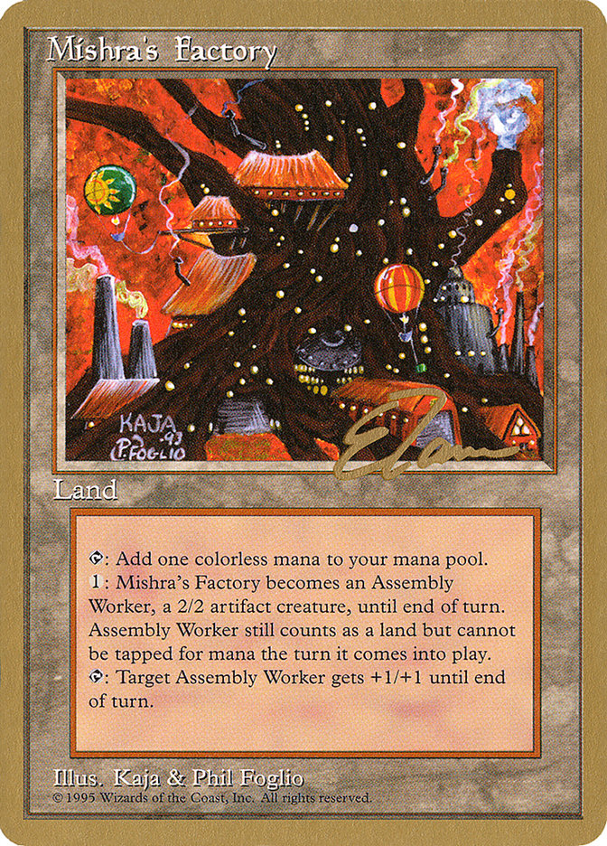 Mishra's Factory (Eric Tam) [Pro Tour Collector Set] | Exor Games New Glasgow
