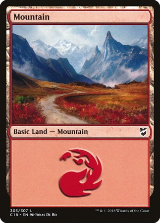 Mountain (303) [Commander 2018] | Exor Games New Glasgow