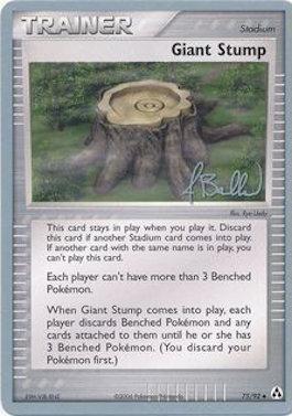 Giant Stump (75/92) (Eeveelutions - Jimmy Ballard) [World Championships 2006] | Exor Games New Glasgow