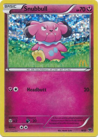 Snubbull (8/12) [McDonald's Promos: 2014 Collection] | Exor Games New Glasgow