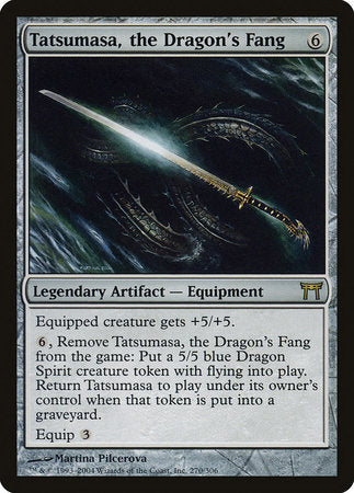 Tatsumasa, the Dragon's Fang [Champions of Kamigawa] | Exor Games New Glasgow