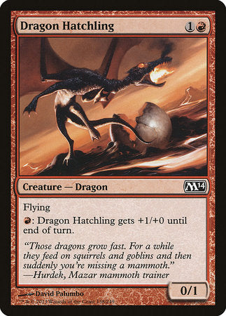 Dragon Hatchling [Magic 2014] | Exor Games New Glasgow