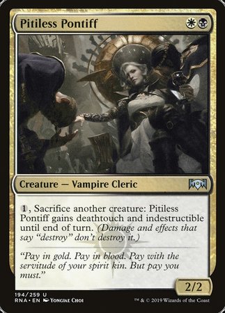Pitiless Pontiff [Ravnica Allegiance] | Exor Games New Glasgow