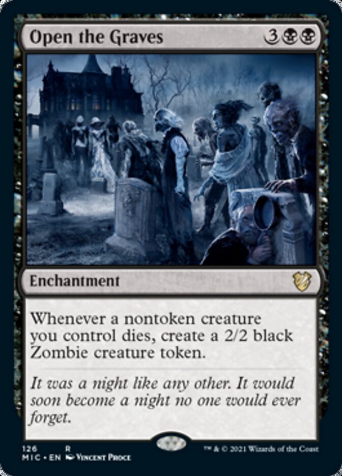 Open the Graves [Innistrad: Midnight Hunt Commander] | Exor Games New Glasgow