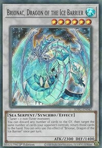 Brionac, Dragon of the Ice Barrier [SDFC-EN043] Super Rare | Exor Games New Glasgow