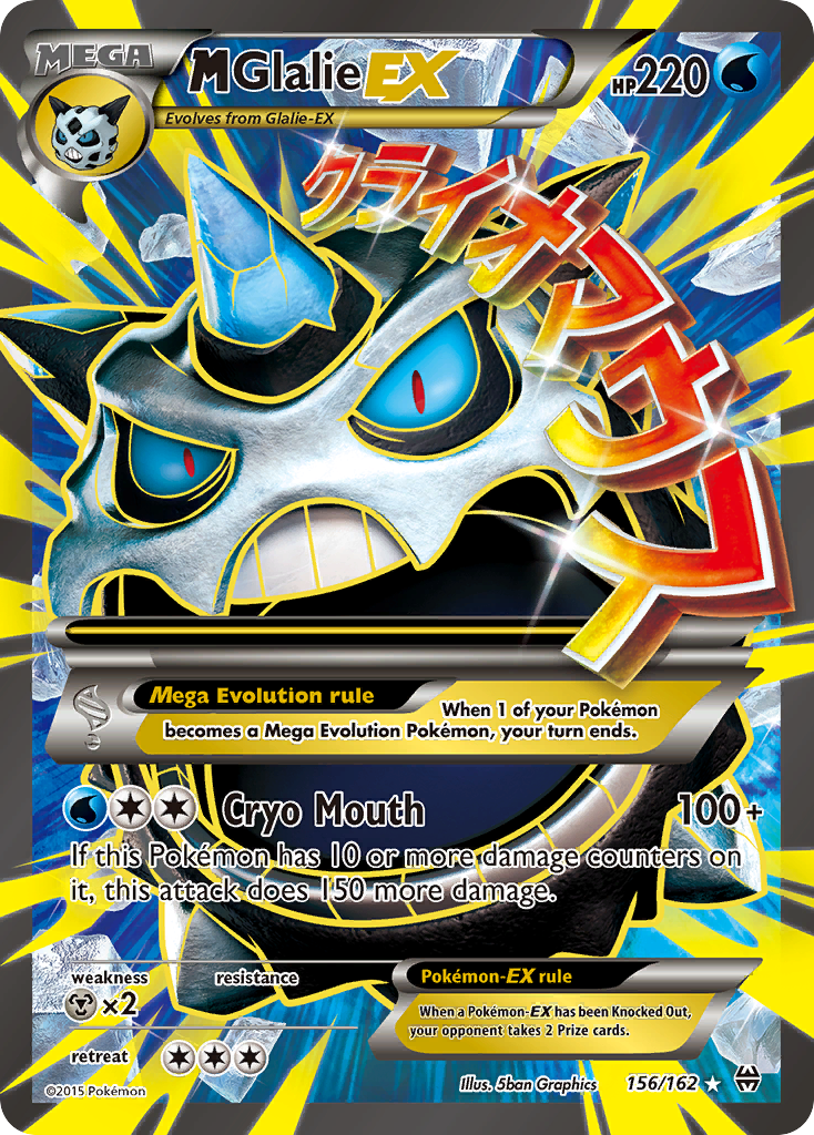 M Glalie EX (156/162) [XY: BREAKthrough] | Exor Games New Glasgow