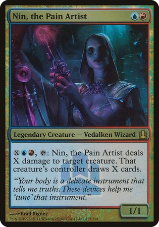 Nin, the Pain Artist (Commander Launch Promo) [Commander 2011 Launch Party] | Exor Games New Glasgow