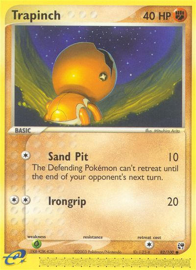 Trapinch (82/100) [EX: Sandstorm] | Exor Games New Glasgow