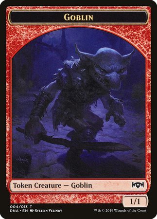 Goblin Token [Ravnica Allegiance Tokens] | Exor Games New Glasgow