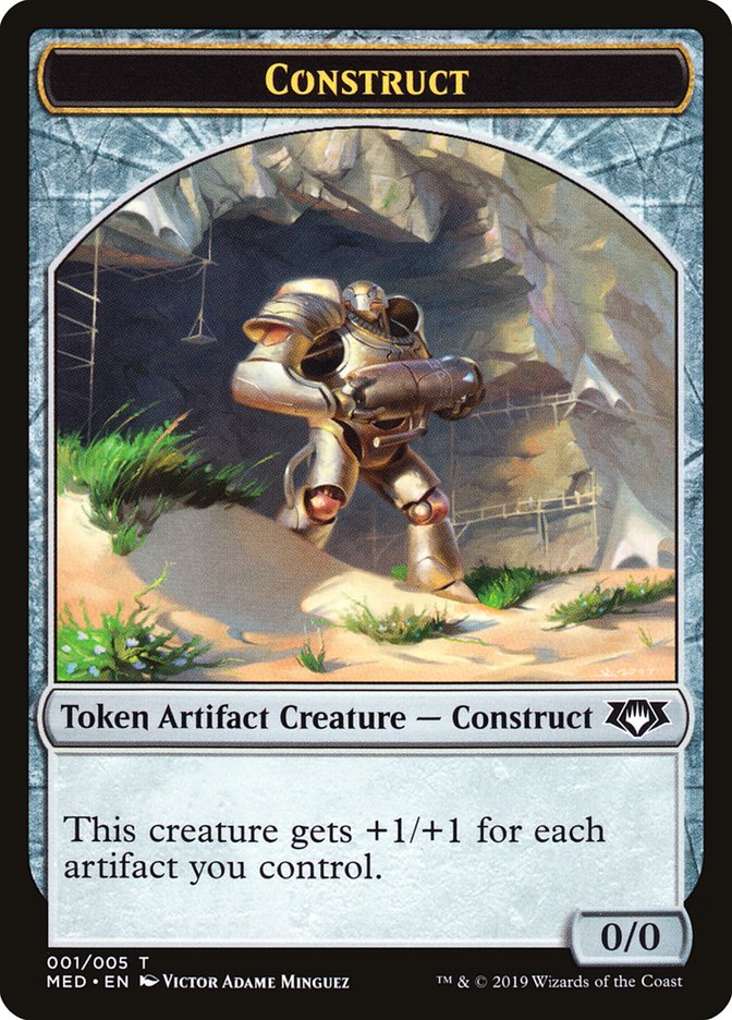 Construct (001/005) [Mythic Edition Tokens] | Exor Games New Glasgow