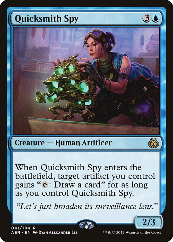 Quicksmith Spy [Aether Revolt] | Exor Games New Glasgow