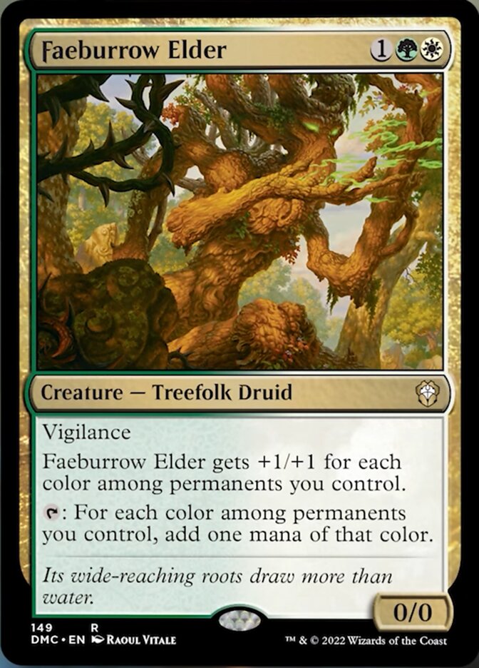 Faeburrow Elder [Dominaria United Commander] | Exor Games New Glasgow