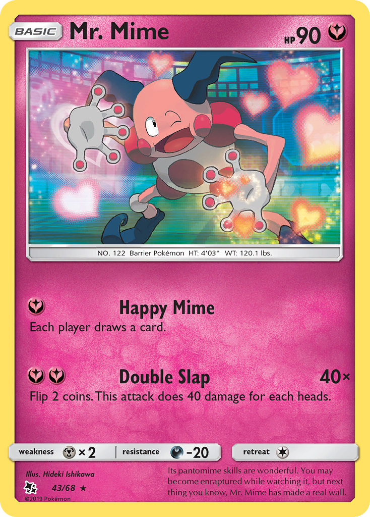 Mr. Mime (43/68) [Sun & Moon: Hidden Fates] | Exor Games New Glasgow