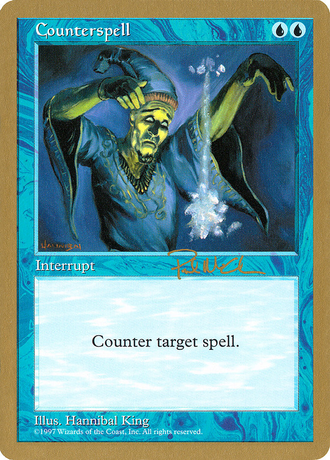 Counterspell (Paul McCabe) [World Championship Decks 1997] | Exor Games New Glasgow