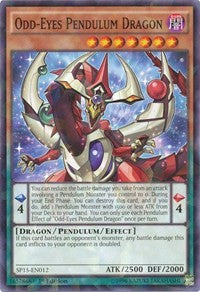 Odd-Eyes Pendulum Dragon [SP15-EN012] Shatterfoil Rare | Exor Games New Glasgow