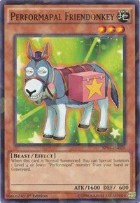 Performapal Friendonkey [SP15-EN026] Shatterfoil Rare | Exor Games New Glasgow