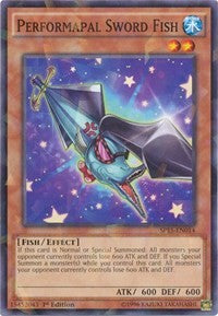 Performapal Sword Fish [SP15-EN014] Shatterfoil Rare | Exor Games New Glasgow