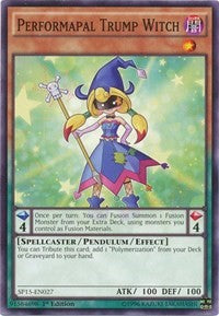 Performapal Trump Witch [SP15-EN027] Common | Exor Games New Glasgow