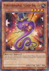 Performapal Whip Snake [SP15-EN013] Shatterfoil Rare | Exor Games New Glasgow