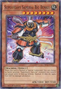 Superheavy Samurai Big Benkei [SP15-EN017] Shatterfoil Rare | Exor Games New Glasgow