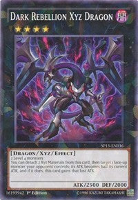 Dark Rebellion Xyz Dragon [SP15-EN036] Shatterfoil Rare | Exor Games New Glasgow