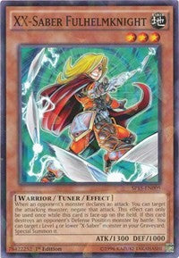 XX-Saber Fulhelmknight [SP15-EN005] Shatterfoil Rare | Exor Games New Glasgow