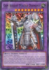 Gem-Knight Master Diamond [SP15-EN030] Shatterfoil Rare | Exor Games New Glasgow