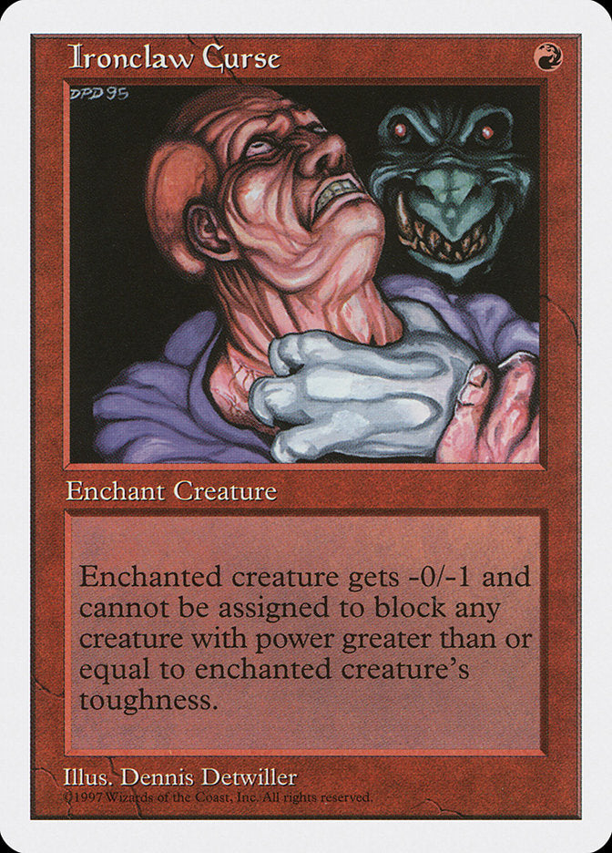 Ironclaw Curse [Fifth Edition] | Exor Games New Glasgow
