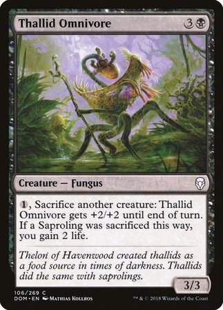 Thallid Omnivore [Dominaria] | Exor Games New Glasgow