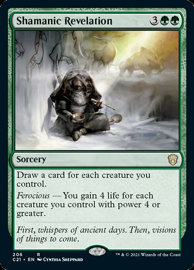 Shamanic Revelation [Commander 2021] | Exor Games New Glasgow