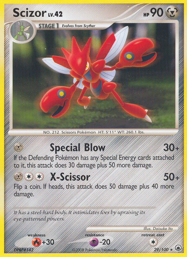 Scizor (29/100) [Diamond & Pearl: Majestic Dawn] | Exor Games New Glasgow