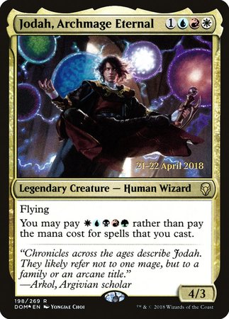 Jodah, Archmage Eternal [Dominaria Promos] | Exor Games New Glasgow