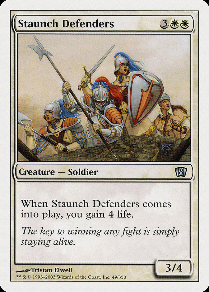 Staunch Defenders [Eighth Edition] | Exor Games New Glasgow