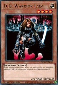 D.D. Warrior Lady [MAGO-EN110] Rare | Exor Games New Glasgow