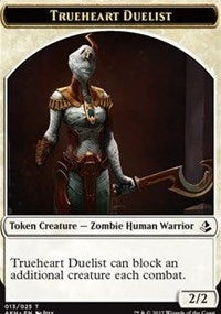 Trueheart Duelist // Snake Token [Amonkhet Tokens] | Exor Games New Glasgow