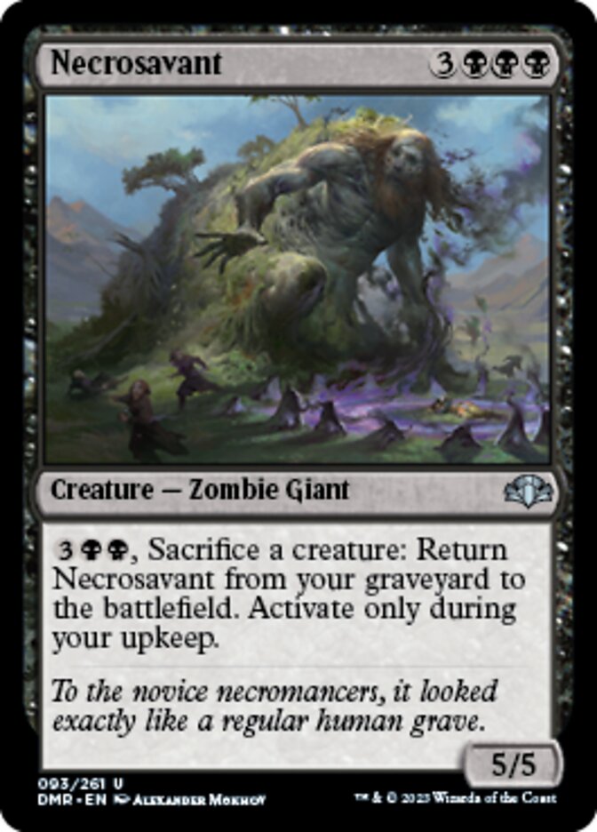 Necrosavant [Dominaria Remastered] | Exor Games New Glasgow