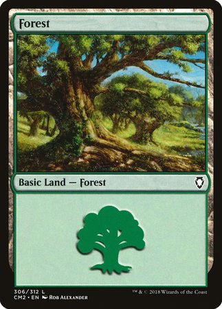 Forest (306) [Commander Anthology Volume II] | Exor Games New Glasgow