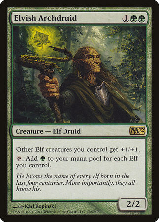 Elvish Archdruid [Magic 2012] | Exor Games New Glasgow