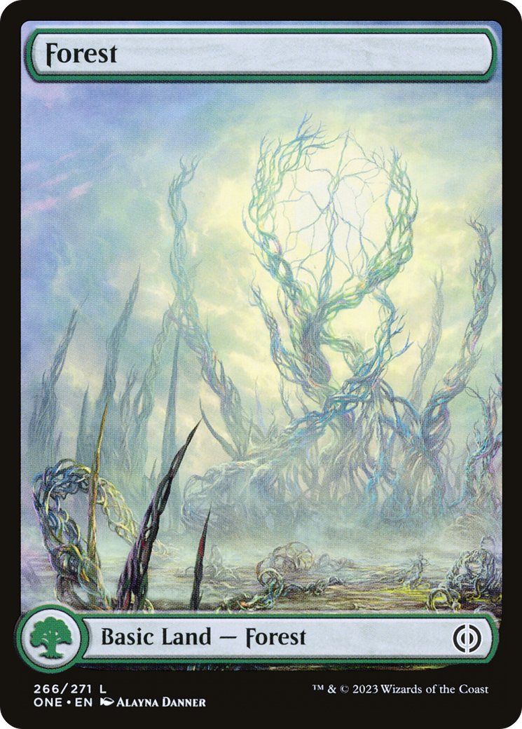 Forest (266) (Full-Art) [Phyrexia: All Will Be One] | Exor Games New Glasgow