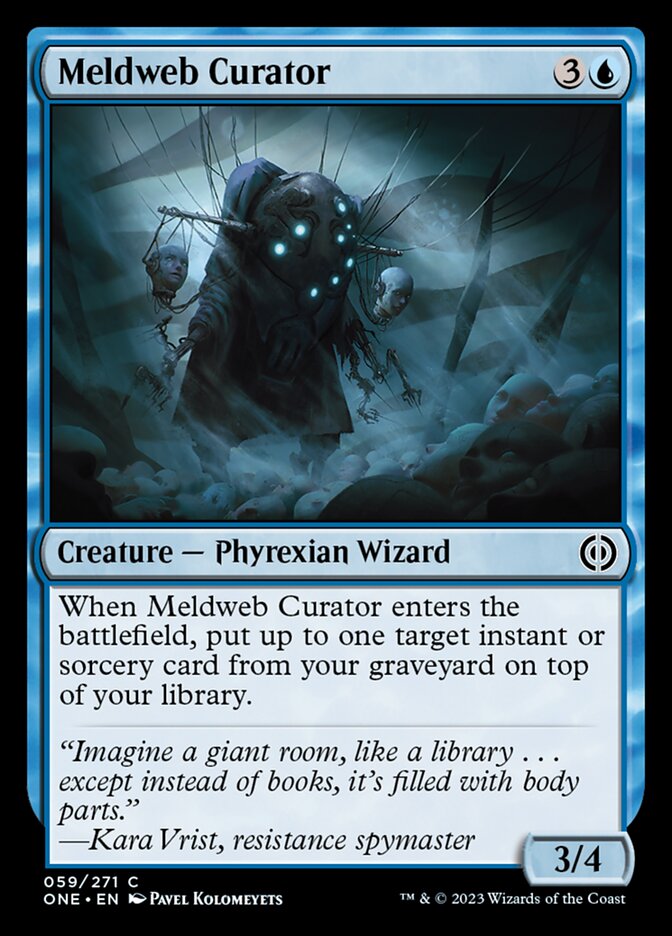 Meldweb Curator [Phyrexia: All Will Be One] | Exor Games New Glasgow