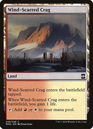 Wind-Scarred Crag [Eternal Masters] | Exor Games New Glasgow