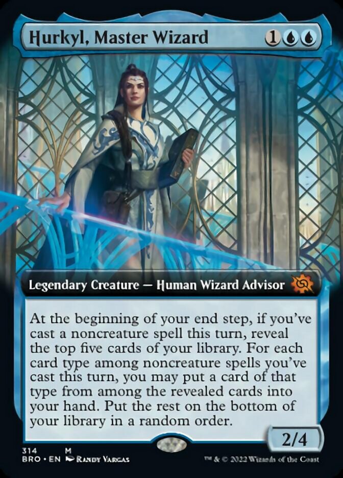 Hurkyl, Master Wizard (Extended Art) [The Brothers' War] | Exor Games New Glasgow