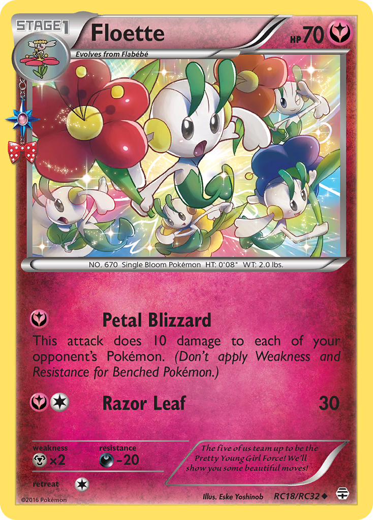 Floette (RC18/RC32) [XY: Generations] | Exor Games New Glasgow