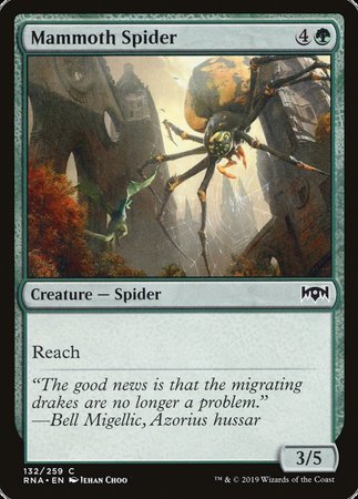 Mammoth Spider [Ravnica Allegiance] | Exor Games New Glasgow