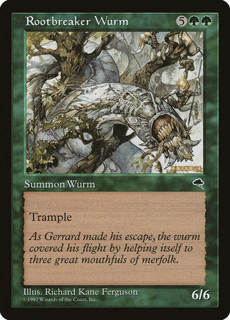 Rootbreaker Wurm [Tempest] | Exor Games New Glasgow